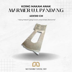 KIJING MAKAM ANAK MARMER 1 TRAP