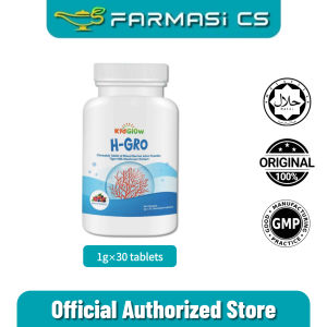 [𝐁𝐄𝐒𝐓 𝐒𝐄𝐋𝐋𝐄𝐑] KidGlow H-GRO 营养增高钙 H Grow HGrow HGro Kid Glow 30s Chewable