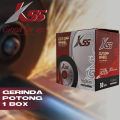 K55 Batu Grinda Potong Besi Baja 105x1.2x16mm Stainless Box Isi 50 biji Mata Gerinda Potong Stainless Steel Pisau Potong Besi Stainlis Cut-off wheel 4inch. 