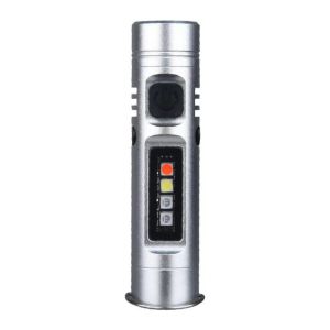 NEXTYOO Có thể sạc lại Đèn pin mini bỏ túi Ánh sáng lâu dài có kẹp mũ Đèn móc khóa Di động Đèn cắm trại dành cho cắm trại và du lịch