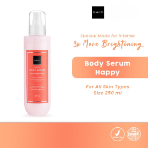 SCARLETT Whitening Body Serum 250ml | Serum Tubuh | Perawatan Tubuh | BPOM