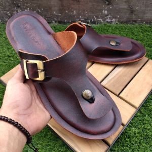 Sandal Jepit Kulit 100% full Kulit | Sandal Kulit Bandung