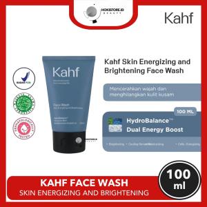 Kahf Skin Energizing and Brightening Face Wash 100ml - Sabun Pembersih Wajah Pria