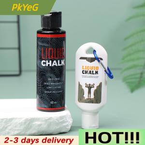 PkYeG 50 100ML Liquid Chalk Magnesium Powder Fitness Weight Lifting Anti Slip Cream Improves Grip Weight Lifting Climbing Gym