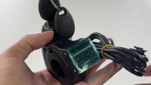 2025 สำหรับ ZERO 8X 10X 11X สกู๊ตเตอร์ไฟฟ้า กุญแจสตาร์ท กุญแจล็อค โวลต์มิเตอร์ จอแสดงผลแรงดันไฟฟ้า สวิตช์ คันเร่งนิ้วหัวแม่มือ