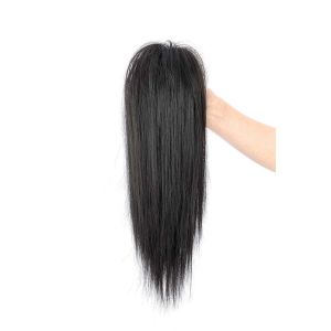 BNUE1 Synthetic Short Straight Ponytail Extensions Claw Clip On 14Inch Straight Ponytail Wig Hair Accessories Natural Pony Tail Hairpieces for Women