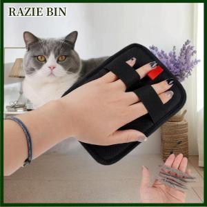 RAZIE BIN Tĩnh Pet Tóc Loại Bỏ Găng Tay Tái Sử Dụng Tĩnh Điện Mèo Con Chó Tóc Remover Chải Chuốt Găng Tay Bàn Chải Công Cụ Cho Ghế Thảm Xe Ghế