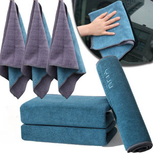COD Water Wiping Cloths Towels Double-sided Microfiber Car Washing Towel/Thickened Soft Super Absorbent Water Wiping Cloths