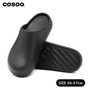 รองเท้าหัวโต รองเท้าแฟชั่น COSOO รุ่น CS-L01 รองเท้าแตะ เปิดส้น แบบสวม กันลื่น พื้นนุ่ม สำหรับผู้ชายและผู้หญิง