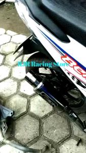 Aksesoris Motor All Matic: Knalpot Racing RCB & Led