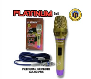Platinum Gold PL-699 Professional Dynamic Wired Microphone