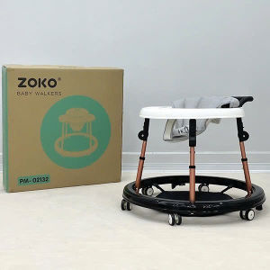 Xe tròn tập đi gấp gọn cho bé kết hợp bàn ăn gặm nướu kiêm bập bênh Honper Keroshop