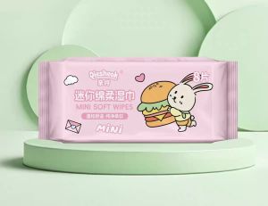 Mini Baby Wet Wipes | Soft Wet Tissue | Hand | Mouth | Toilet wipes | Baby Kids Ladies Handbag 8 pcs | pack
