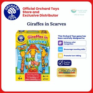 Orchard Toys Giraffes in Scarves Memory and Matching Game | OFFICIAL PH EXCLUSIVE DISTRIBUTOR