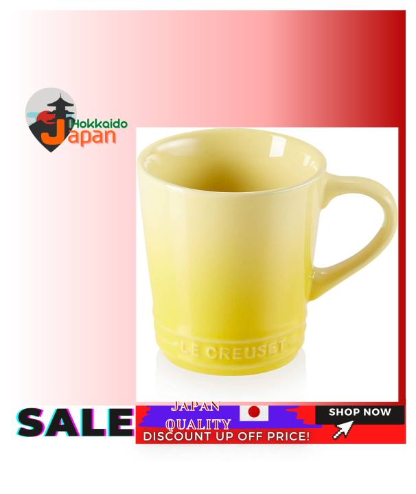 [100 Japan Import original]Le Creuset Mug Neo Mug 350 ML Soleil heat