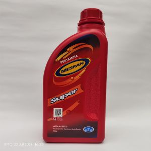Oli Mesin Motor Mesran Super 1Liter SAE 20W-50 Pertamina