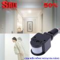 Đèn Cảm Ứng, Chuông Báo Chống Trộm Cảm Ứng Nhiệt Đột Phá Mới, Cảm Biến Hồng Ngoại Ngoài Trời Chống Trộm Đa Năng, Thiết Kế Đơn Giản, Cảm Biến Nhạy, Khoảng Cách Hoạt Động Hiệu Quả Từ 3-10m - Top 10 Cảm Biến Chống Trộm Bán Chạy. 