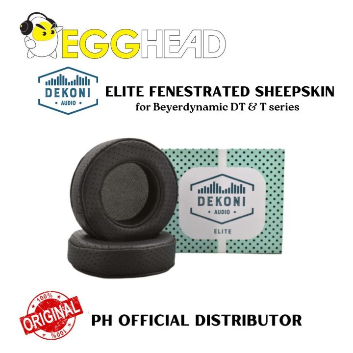 Dekoni Audio Elite Fenestrated Sheepskin Ear Pads for Beyerdynamic