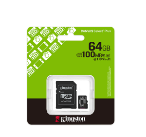 Kingston Canvas Select Plus microSD Memory Card 100MB/s / 150MB/s Class 10 UHS-I Card (SDCS2 / SDCS3) (64GB/128GB/256GB)