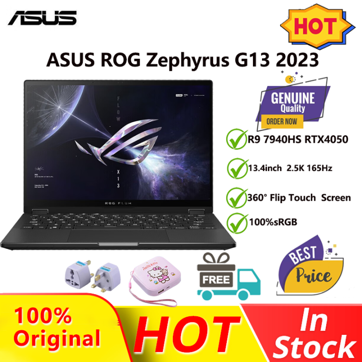 Asus Rog Zephyrus G13 Gaming Laptop Amd Ryzen 9 7940hs Rtx4050 16gb Ram 1tb Ssd Notebook 13