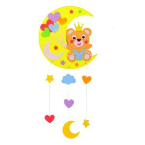 Creative Dreamcatchers Felt Art Crafts Kits for Children DIY Handmade Hanging Ornament for Birthday and Christmas Gift