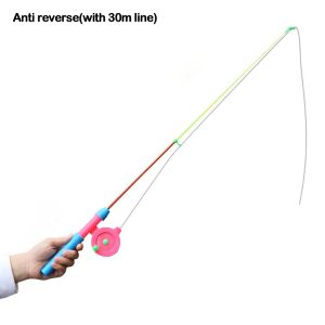 MAXG Có thể thu vào Cần câu cá trên băng Quay Mùa đông Cần bút câu cá trên băng Chất lượng cao Di động Mùa đông