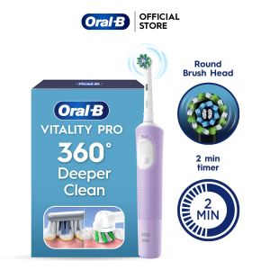 Oral-B Vitality Pro Electric Toothbrush Lilac - Deep Clean
