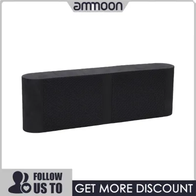 ammoon Bass Drum Anchorกลองพรมแผ่นกันลื่นEVAกันกระแทกโฟมเสถียรภาพกลองแบบพกพาอุปกรณ์เสริมสำหรับผู้เริ่มต้น