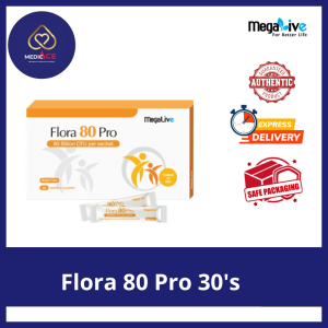 Megalive Flora 80 Pro 30s/2x30s (Exp: 10/2026)