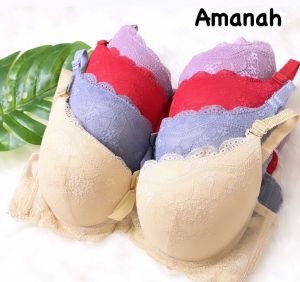 PROMO/ BRA MENYUSUI BH Kawat Busa TIPIS BH IMPORT KAIT 3 BRA KAWAT FULL BRUKAT CUP B BRA PENGECANG PAYUDARAH TELARIS
