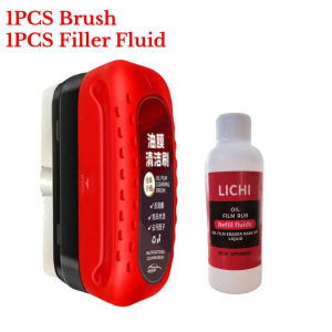 Car Glass Oil Film Remover Powerful Windshield Cleaner Car Glass Sponge Cleaning Brush Water Spots Stain Removal Auto Detailing