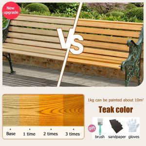 💥Scratch resistance 50000 times Water Based Wood Paint Furniture Renovation Paint Door and Window Color Change Metal Paint Household Paint Multi-surface Paint For Wood Wall Tile Concrete Metal Furniture Anti Rust Water Based