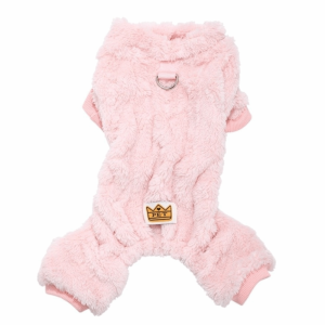 JAYQQ Windproof Dog Warm Clothes Winter Fleece Plush Dogs Coat Fashion Soft Pet Clothes for Small Medium Dog