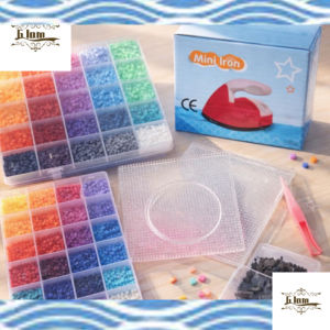[SG]DIY Pixel/Perler/Fuse Beads Craft Kit 2.6mm Up To 264 Colours MARD/Educational Children Art Kit/Family Activity