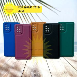 Case Square Leather Pro For Samsung A71 A72 Samsung A73 5g Samsung A7 2018