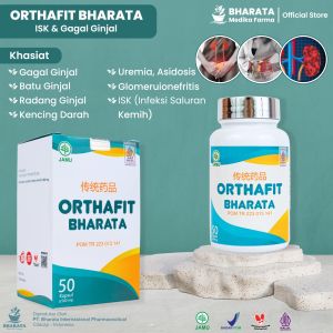 Obat Ginjal Radang Ginjal Gagal Ginjal Batu Ginjal ISK - Orthafit Bharata Garansi 100% Original