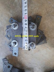 BỘ BÚA NGHIỀN BỘT 16 BÚA LẮP MÁY XÁT GẠO NGHIỀN BỘT
