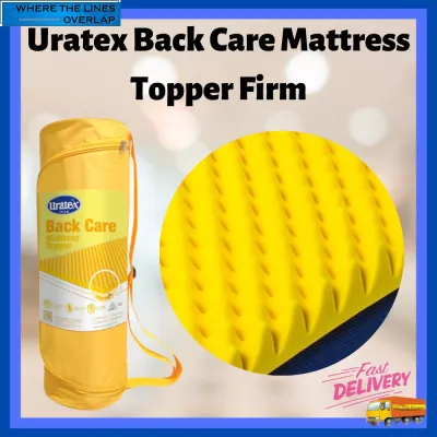 [ONHAND] URATEX 100% GENUINE BACK CARE EGG CRATE (YELLOW FIRM FOAM) #OrthopedicRecommended #MattressForBackPain
