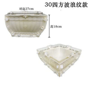 Flower Pot Mold New High Hexagonal Bonsai Concrete Grouting Cement Products Homemade Thickened Plastic Model