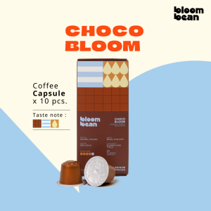 กาแฟแคปซูล Bloom Bean ถัวยอลูมิเนียม ใช้กับเครื่องชงทุกยี่ห้อที่ใช้แคปซูลขนาดเล็ก Nespresso กล่องละ 10 แคปซูน อร่อยตรงปก