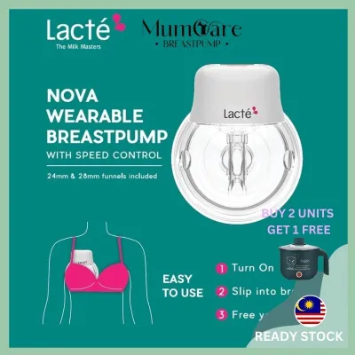 [READY STOCK] Lacte Nova Portable Electric Breast Pump