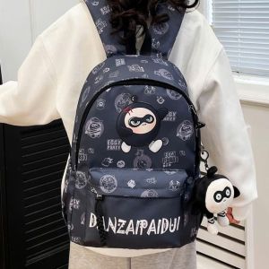 Ba lô học sinh mới hoạt hình Kuromi ba lô dễ thương phiên bản Hàn Quốc