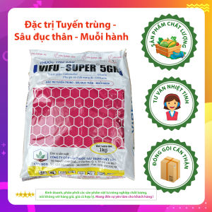 VIFU SUPER 5GR trừ Tuyến trùng rễ Sâu đục thân Mai vàng cây ăn quả (Gói 1KG)