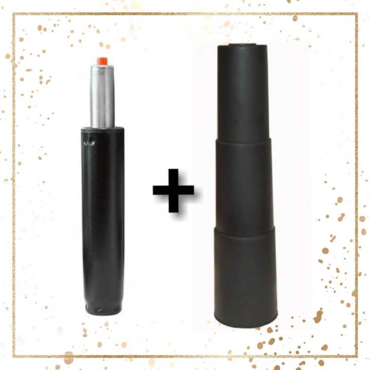 Office Chair Dust Cover + Gaslift Hydraulic Pum Kerusi (6 Month