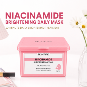 Authentic Brightening Daily Mask Sheet (Niacinamide 30pcs) - Hydrating & Dark Spot Treatment