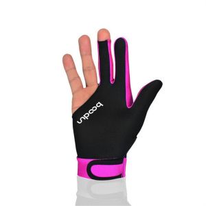RGFV High Quality 5 Colors Non Slip Breathable Men Women Sports Glove Snooker Glove Billiard Gloves Three Fingered Glove