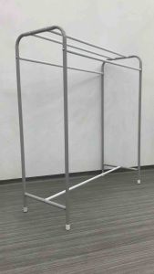 KANTAREEYA ราวตากผ้าขนหนูตัวU 30x77x85cm. รุ่น KT-EP14 ราวตากผ้าขนหนู ราวตากผ้าคอนโด ราวตากผ้าเด็กหอ ราวมินิมอล