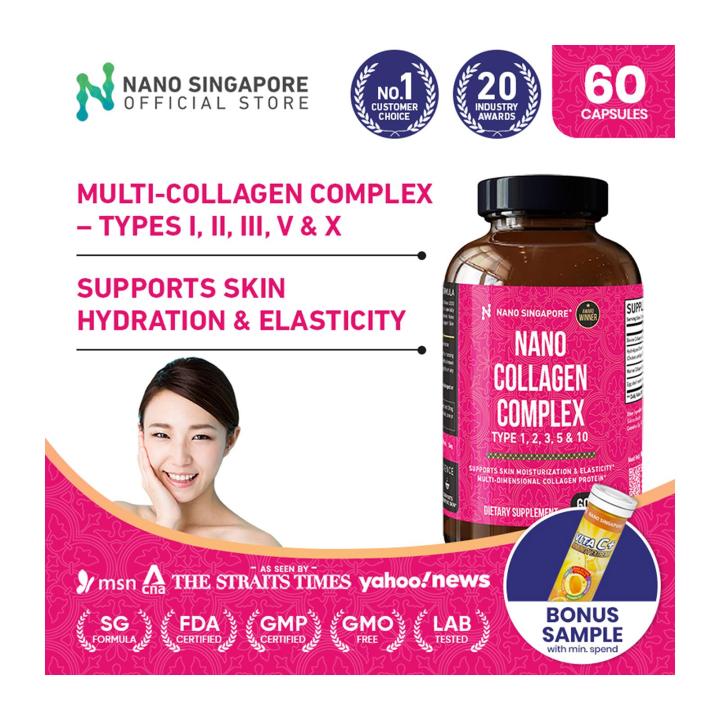 Nano Singapore Nano Collagen Complex - Support Radiant Skin | Lazada ...
