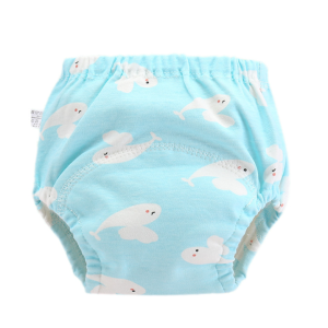 (🚚ส่งฟรี ใช้ร่วมกับคูปอง) กางเกงเลิกเพิส กางเกงผ้าอ้อมผ้าแบบสวม กางเกงผ้าอ้อมซักได้ กางเกงในเด็ก กางเกงซับฉี่ กางเกงฝึกฉี่