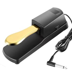 MUNCHX Durable Sustain Pedal Stable Easy Installation Multi-use Damper Pedal High Quality Professional Universal Single Pedal Studio